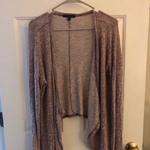 Last Chance! American Eagle High Low Burgundy Cardigan Large